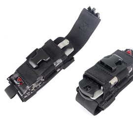 Multitool Pouch Sheath Folding Knife Sheath Pouch for Belt Molle Flashlight Mag Pouch
