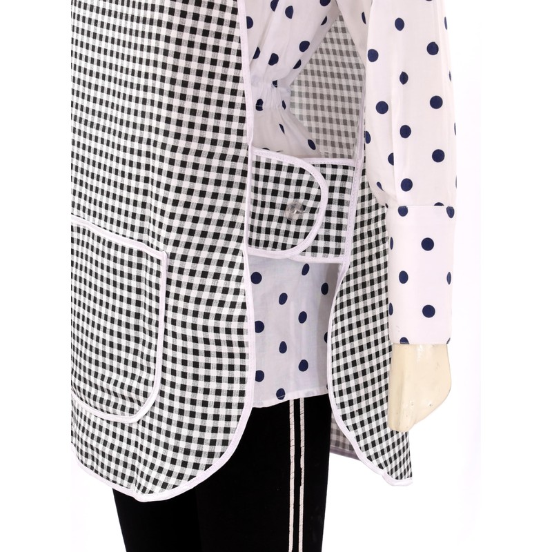LINEN CLOSET Womens Tabards with Pockets for Men Ladies Cleaning