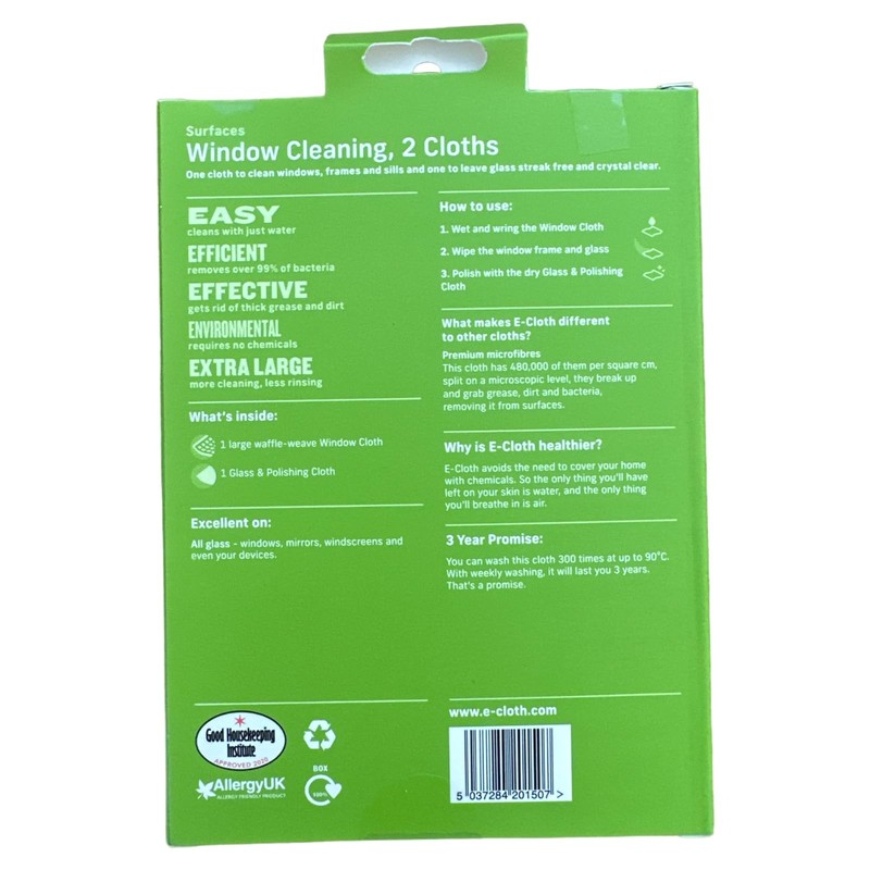 e-cloth - Window Pack - 2 Cloths