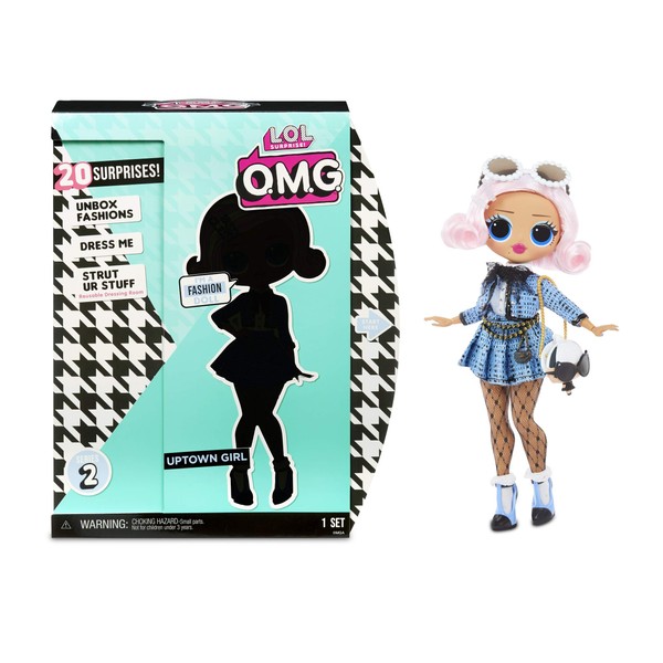 LOL Surprise O.M.G. Uptown Girl Fashion Doll with 20 Surprises Multicolor