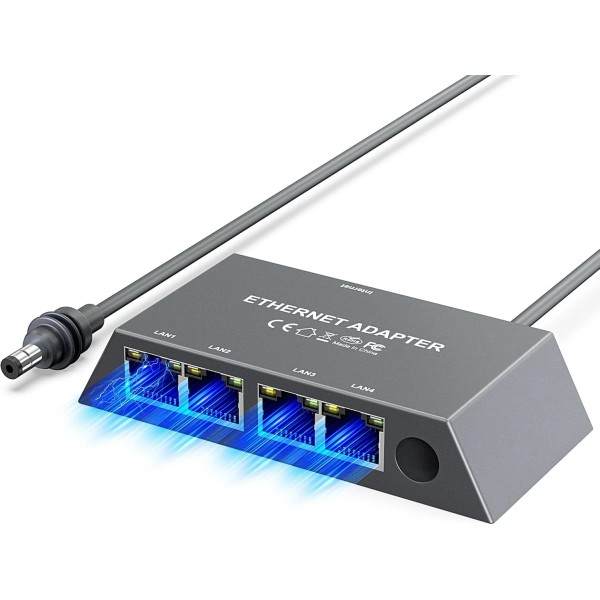 Lehao-Tech Ethernet Adapter for Starlink Gen3 Mini with 4 Gigabit