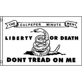 Culpeper Minutemen Flag 3x5ft Poly