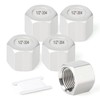 TAISHER 5 PCS 304 Stainless Steel Cap Pipe Plug Socket