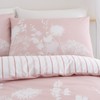 Catherine Lansfield Meadowsweet Floral Reversible Single Duvet Cover Set with