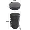Car Rubbish Bin, Portable Car Rubbish Bin, Foldable with Lid,