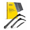 5 PLUS® Wiper Blades Replacement for 2009-2014 Nissan Murano Windshield