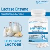 Puregen Labs Dairy Rescue Lactasa 9000 Fcc 360 Tabletas
