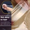 Polythene Garment Covers Clear Plastic Clothes Covers Dry Cleaning Durable,