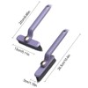 AIXXCUVQ Durable Crevice Cleaning Brush with Comfortable Grip Rotating Crevice