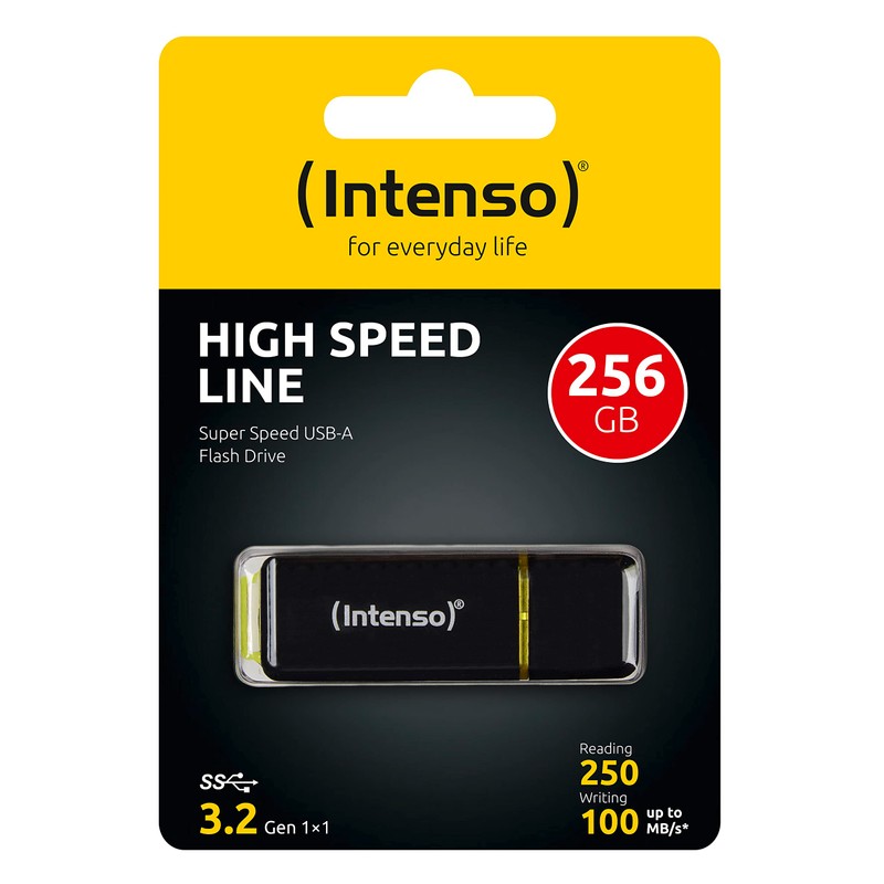 Intenso High Speed Line 256GB USB Flash Drive USB 3.2