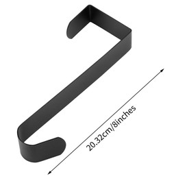 ELCOHO Christmas Wreath Hangers Metal Wreath Hook Over The Door Wreath Hanger Hanging Hook