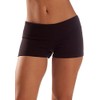 Hollywood Star Fashion Women's Solid Plain Color Yoga Fold Over