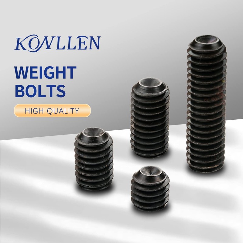 KONLLEN 4 Pieces of Billiards Cue Stick Weight Bolts Adjustable