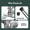 Rod Holder for Fishing Boat,360 Degree Marine Grade Stainless Steel