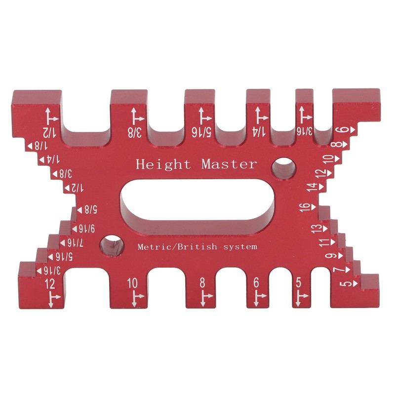 Dovetail Jig Tenon Caliper High Accuracy Laser Scales Carpentry Router