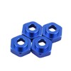 KEEDA 4pcs 12 mm Turn to 17 mm Aluminium Alloy