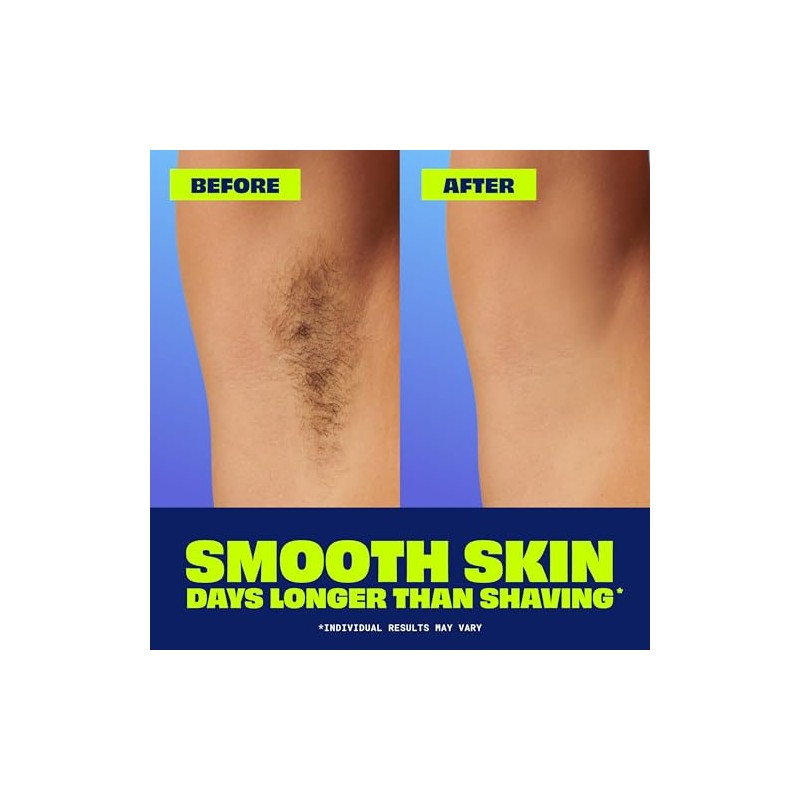Nair Glides Away Sensitive Formula with Coconut Oil, for Bikini,