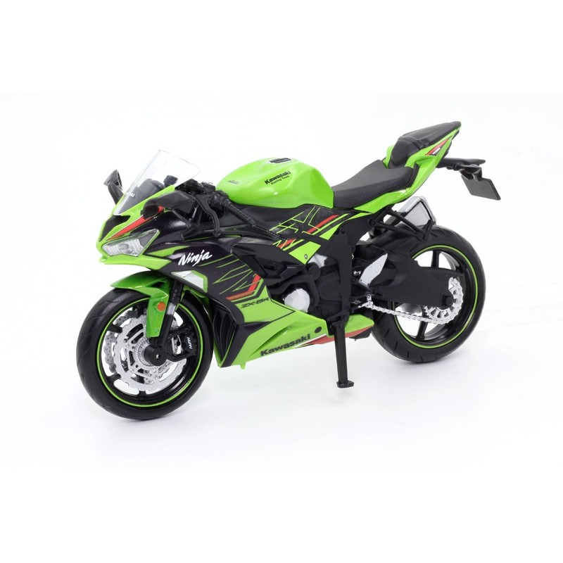 Doyusha 2023 Kawasaki Ninja ZX-6R Diecast Motorcycle 1/12 Green Finished