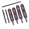 Portable Heavy Duty Stainless Steel Expandable Black Spreader Bar with