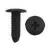 WFLNHB 100pcs Auto Car Door Fender 6mm Hole Push Plastic
