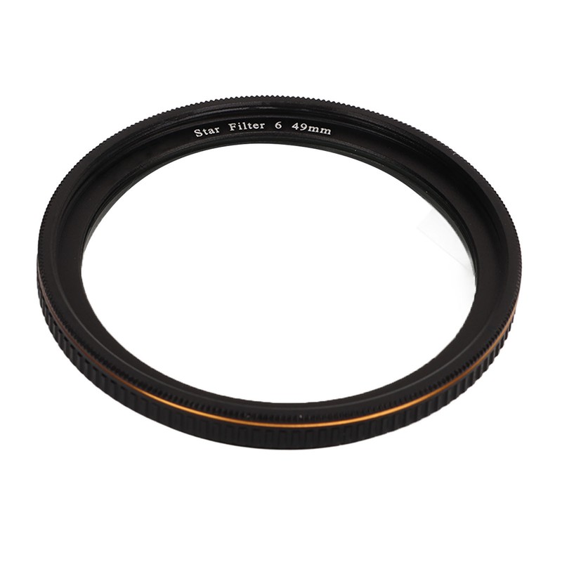 Star Filter 6 Line High Definition Coating Adjustable Cross Screen