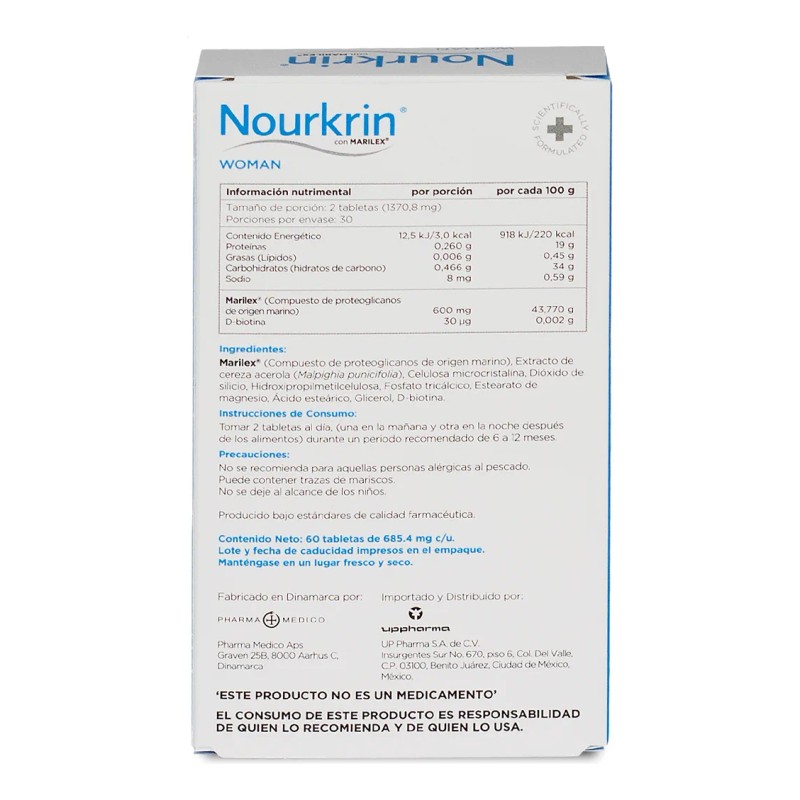 Nourkrin Woman Tratamiento Completo Anticaída Mujer 60tabs