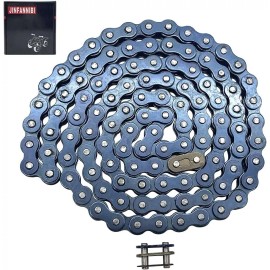 JINFANNIBI 415H Motorcycle Chain For 49cc 50cc 60cc 66cc 80cc Motorized Bicycle 110 Links