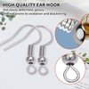 Set di 300 orecchini fai da te, in argento 925,