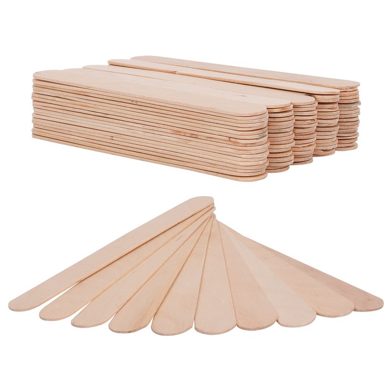 Wooden Mouth Depressor, Non-Sterile, Wooden Spatula, Wooden Mouth Spatula, Wax