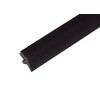 T-Molding.com 25ft Roll of Black 5/8" Plastic Tee Moulding for