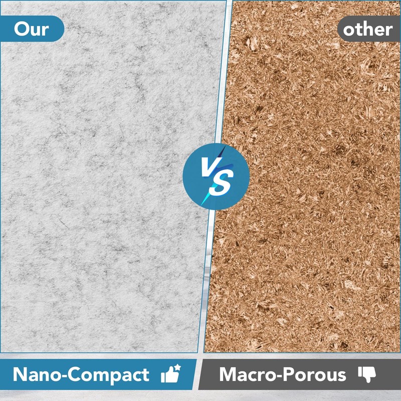 Large Cork Boards for Walls 48"x36" 12-Pack Felt Bulletin Boards