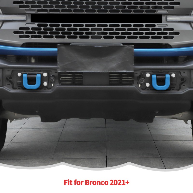 RT-TCZ Tow Hook Covers for Ford Bronco 2021-2025 (Style B,