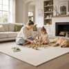 16Pcs Non Slip Rug Tape for Area Rugs, Strong Adhesive