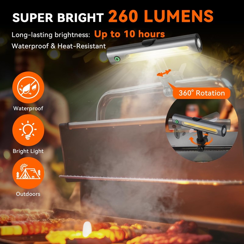 AuntyFey Grill Lights for Outdoor Grill Designed for Blackstone Weber