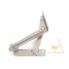 YIDELAI Foldable Lifting Bracket (1 Pair) 80-Degree Sofa Spring Hinge