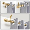 Splicing Curtain Rods for Windows 16-56 inchs,1 Inch Diameter Adjustable