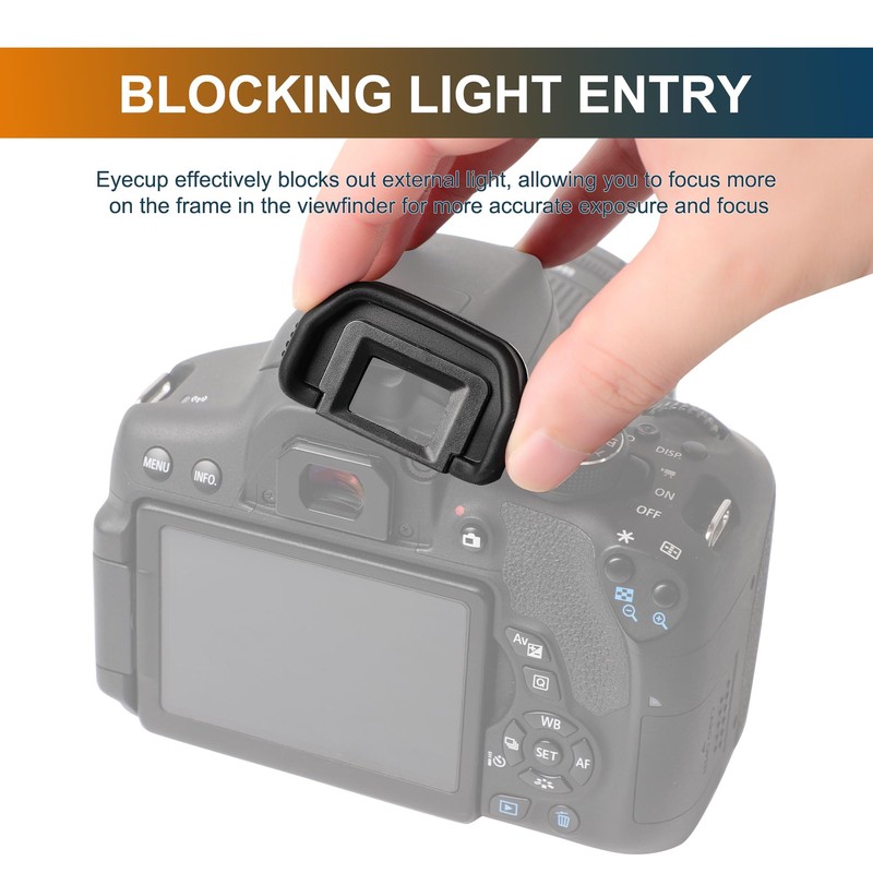 uxcell Camera Eyecup, Rubber Eye Cup Eyepiece Viewfinder Protector for
