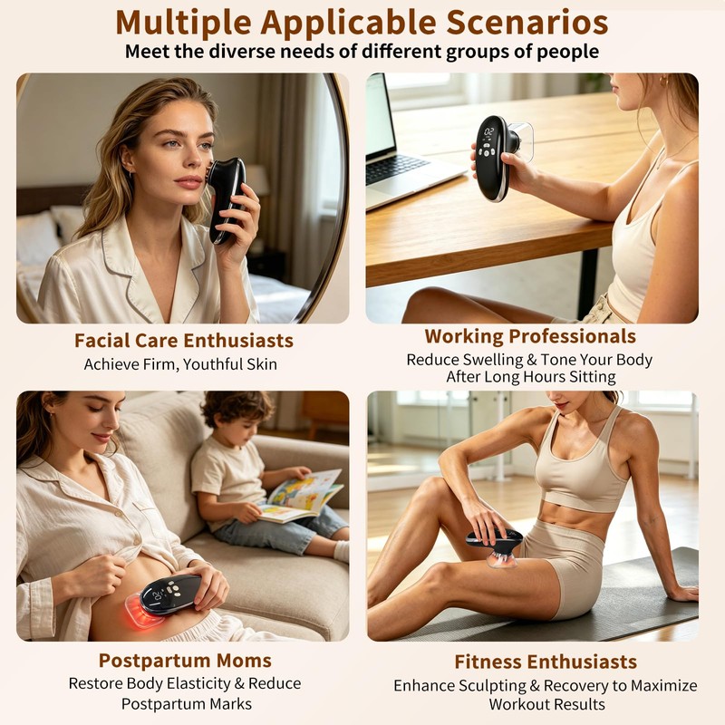 Body Sculpting Machine 10‑Level 3‑Mode Massager