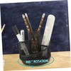 GRIRIW Rotating Pen Holder Organizer for Desk Multi-functional Storage Box