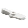 Prime-Line L 5759 Pointer Latch, 5/8 In., Plastic, White, 12