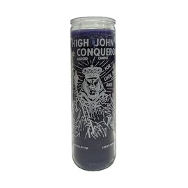 High John The Conqueror Purple Pillar Candle