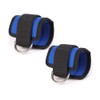 BESPORTBLE 2pcs Ankle Straps Set for Cable Kickback Adjustable d