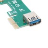 PCIE Express to PCI Adapter Network Card Controller Mini ASM1083