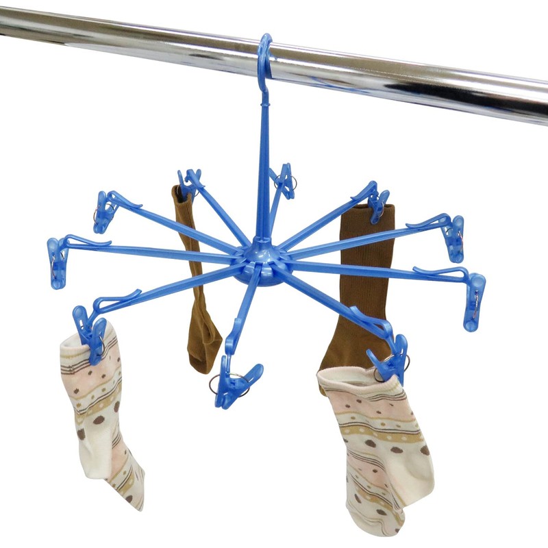 Ohe My Laundry 2 Laundry Drying Hanger, Mini, Parasol, Blue,