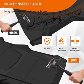 CUSAUTV Sport Roof for RZR XP 4 1000 14-23, 4-Piece Combination Plastic Hard Coat Roof Top Compatible with Polaris RZR XP 4 1000/ XP 4 Turbo/ 4 900/ S 4 1000 2014-2023 Accessories Replace #2883074