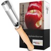 Schwertkrone Apple Corer Stainless Steel Made in Germany Beech