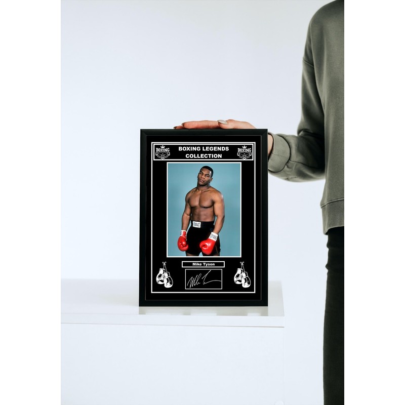 Boxing Legends Collection: Mike Tyson, Iron Mike Boxer Heavyweight Champion