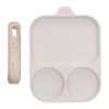 Nonstick Egg Pan Egg Frying Pan 3 Section Square Grill