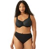 Wacoal Women's Plus-Size Basic Beauty Spacer Contour Bra, Black, 30E