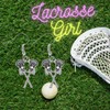 Lacrosse Stick Earrings - Girls Lacrosse Jewelry - Gift For